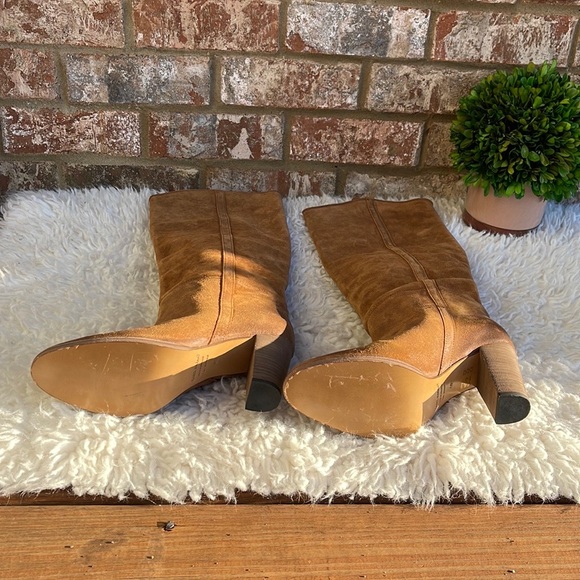 NWOT Isabel Marant Suede Gaucho Knee-High Pullover Boots - Picture 5 of 9